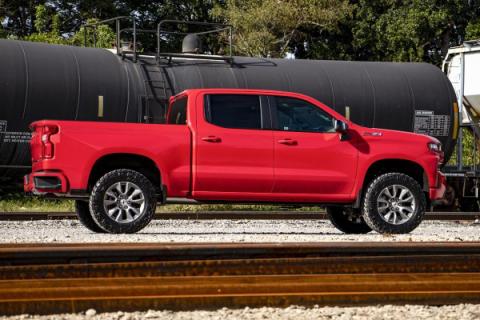 3.5 Inch Suspension Lift Kit w/Forged Upper Control Arms &amp; Loaded Struts 19-20 Silverado/Sierra 1500 4WD/2WD Rough Country