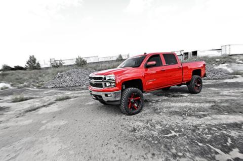 7 Inch Suspension Lift Kit Lifted Struts 14-18 Silverado/Sierra 1500 4WD Aluminum Rough Country