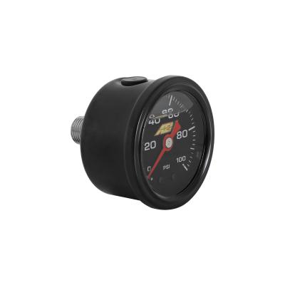 0-100 PSI Liquid-Filled Pressure Gauge (1/8th NPT) 0-100 PSI Liquid-Filled Mechanical Pressure Gauge (1/8th NPT) AEM Electronics