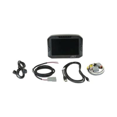 CD-7L Carbon Logging Display 7-inch diagonal screen, carbon fiber enclosure, wiring harness included AEM Electronics