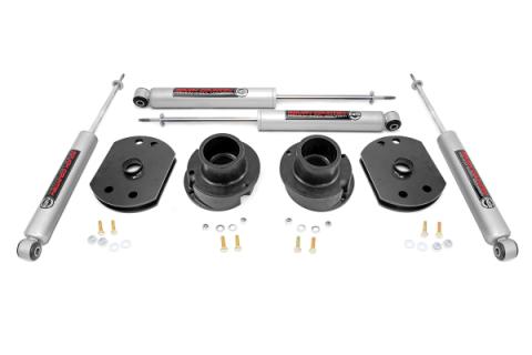 2.5 Inch Dodge Lift Kit N2.0 Shocks 14-20 RAM 2500 4WD Rough Country