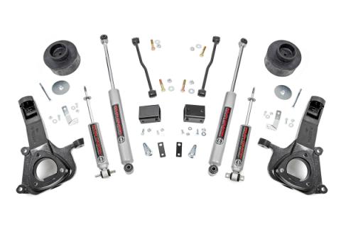 4 Inch Suspension Lift Kit 09-Up RAM 1500 2WD Rough Country