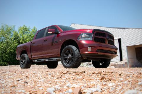 3 Inch Dodge Bolt-On Lift Kit w/Rear N3 Shocks 12-Up RAM 1500 4WD Rough Country