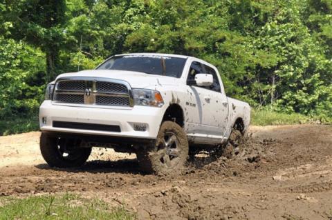 6 Inch Suspension Lift Kit Lifted Struts 09-11 RAM 1500 4WD Rough Country