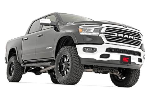 6 Inch RAM Suspension Lift Kit w/Loaded Struts &amp; N3 Shocks 19-Up RAM 1500 4WD Rough Country
