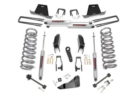 5 Inch Suspension Lift Kit Diesel 09-10 Dodge Ram 3500/2500 Mega Cab Rough Country