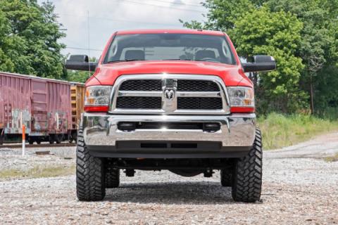 5 Inch Suspension Lift Kit Coil Spacers Radius Drops 13-15 RAM 3500 4WD Rough Country