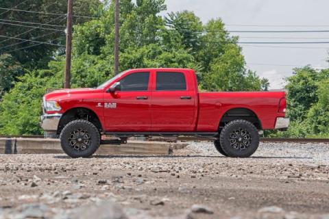 5 Inch Suspension Lift Kit Coil Spacers Radius Drops 13-15 RAM 3500 4WD Rough Country