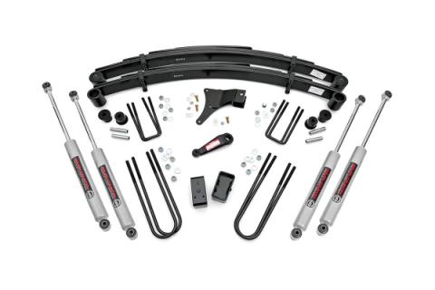 4 Inch Suspension Lift Kit 86-97 4WD Ford F-350 Rough Country