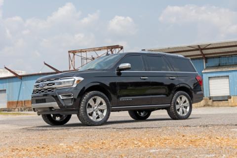 2 Inch Lift Kit Alum Spacer CCD Ford Expedition 4WD (2018-2024) Rough Country