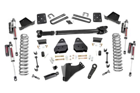 6 Inch Suspension Lift Kit Vertex w/Front Drive Shaft 17-19 F-250 4WD w/o Overloads Diesel Rough Country
