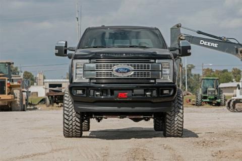 6 Inch Suspension Lift Kit w/V2 Monotube 17-19 F-250/350 4WD Diesel Rough Country
