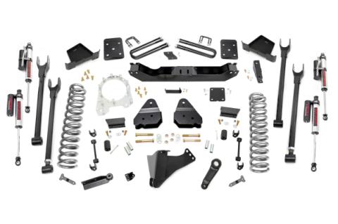 6 Inch Ford 4-Link Suspension Lift Kit Vertex 17-19 F-250/350 4WD 4 Inch Axle Rough Country