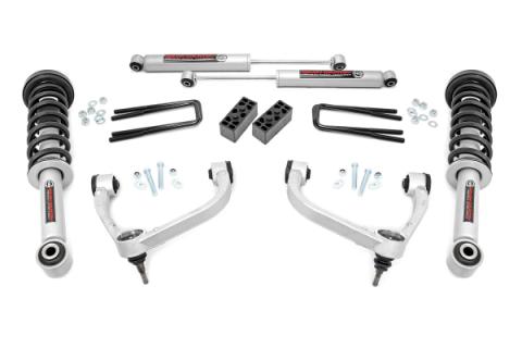 3 Inch Ford Bolt-On Lift Kit 09-13 F-150 4WD Rough Country