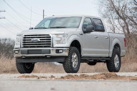 3 Inch Ford Bolt-On Arm Lift Kit 14-20 F-150 4WD Rough Country