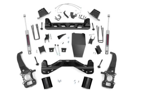 6 Inch Suspension Lift Kit N3 Shocks 04-08 F-150 4WD Rough Country