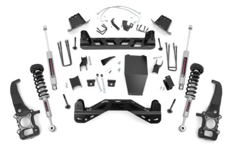 6 Inch Suspension Lift Kit N3 Struts &amp; N3 Shocks 04-08 F-150 4WD Rough Country