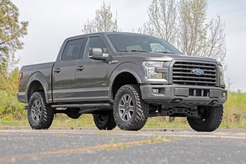 4 Inch Suspension Lift Kit Lifted Struts 15-20 F-150 4WD Rough Country