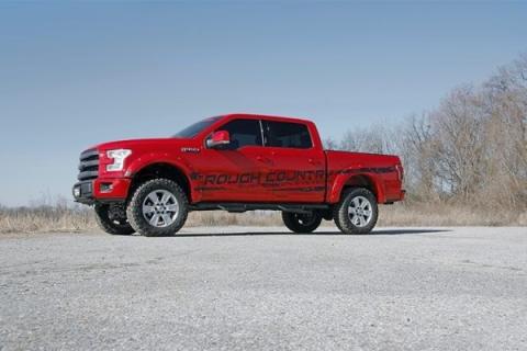 4 Inch Suspension Lift Kit Lifted Struts 15-20 F-150 4WD Rough Country