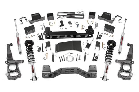 6 Inch Suspension Lift Kit Lifted Struts 15-20 F-150 4WD Rough Country