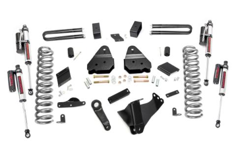 4.5 Inch Suspension Lift Kit Vertex 11-14 F-250 4WD Overloads Rough Country