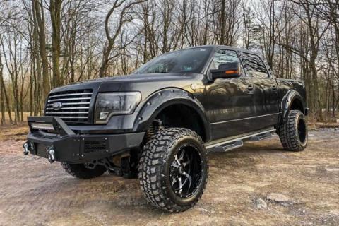 6 Inch Suspension Lift Kit Strut Spacers N3 Shocks 11-14 F-150 4WD Rough Country