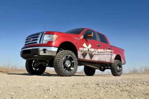 6 Inch Suspension Lift Kit Lifted N3 Struts 09-10 F-150 4WD Rough Country