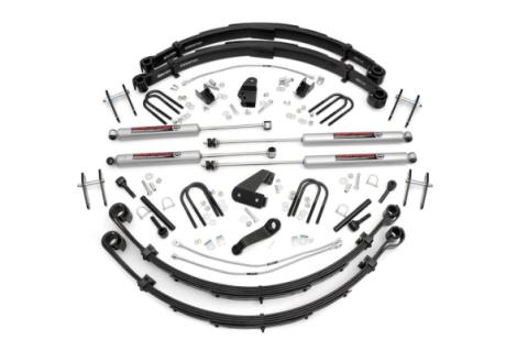 6 Inch Jeep Suspension Lift Kit Power Steering 87-95 Wrangler YJ Rough Country