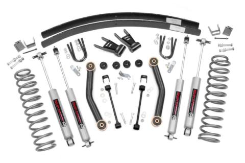 4.5 Inch Jeep Suspension Lift Kit 84-01 Cherokee XJ Rough Country