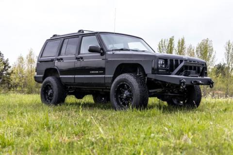 3 Inch Jeep Suspension Lift System N3 Shocks 84-01 Cherokee XJ Rough Country