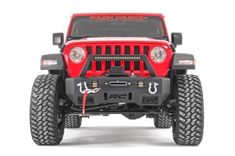 3.5 Inch Jeep Suspension Lift Kit Premium N3 Stage 2 Coils &amp; Adj. Control Arms 18-20 Wrangler JL Rough Country