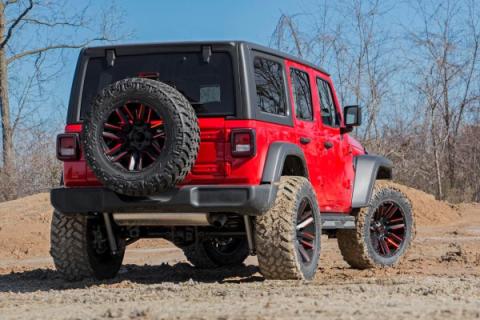3.5 Inch Jeep Suspension Lift Kit Premium N3 Stage 2 Coils &amp; Adj. Control Arms 18-20 Wrangler JL Rough Country