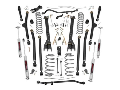 6 Inch Jeep Long Arm Suspension Lift Kit 97-06 Wrangler TJ Rough Country
