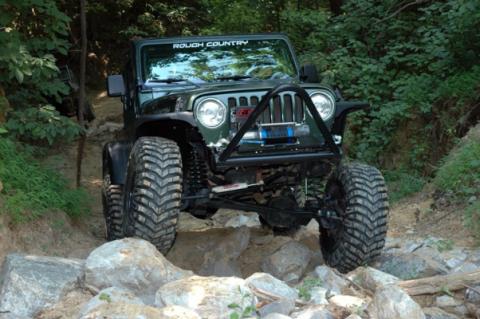 6 Inch Jeep X-Series Suspension Lift Kit 97-06 Wrangler TJ Rough Country