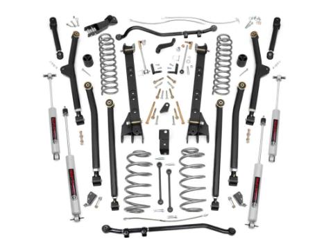 4 Inch Jeep Long Arm Suspension Lift Kit 97-06 Wrangler TJ Rough Country