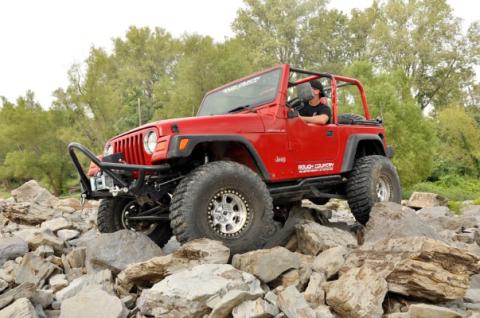 4 Inch Jeep Long Arm Suspension Lift Kit 97-06 Wrangler TJ Rough Country