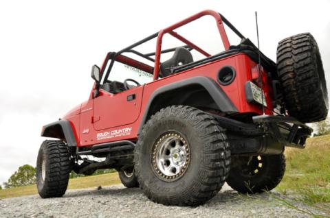 4 Inch Jeep Long Arm Suspension Lift Kit 97-06 Wrangler TJ Rough Country