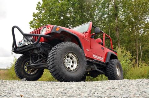 4 Inch Jeep Long Arm Suspension Lift Kit 97-06 Wrangler TJ Rough Country
