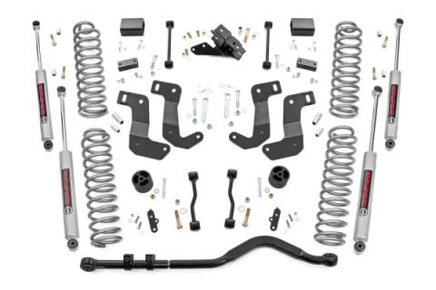 3.5 Inch Jeep Suspension Lift Kit Control Arm Drop 18-20 Wrangler JL Rough Country