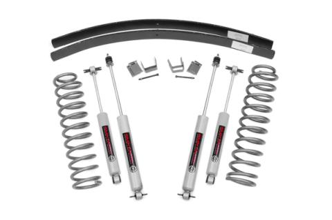 3 Inch Jeep Suspension Lift Kit N3 Shocks 84-01 Cherokee XJ Rough Country