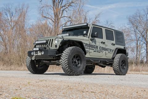 4 Inch Jeep X-Series Suspension Lift Kit 07-18 Wrangler JK Unlimited Rough Country