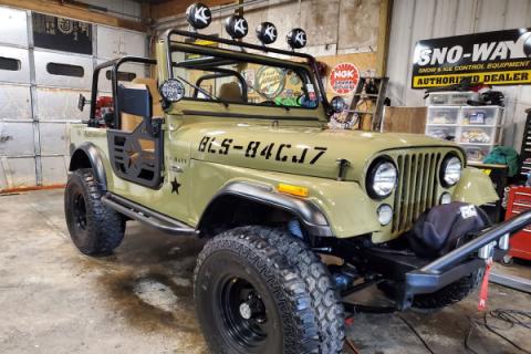 4 Inch Jeep Suspension Lift Kit 82-83 CJ 5 82-85 CJ 8 Scrambler 82-86 Jeep CJ 7 Rough Country