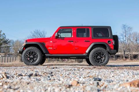 2.5 Inch Jeep Suspension Lift Kit 18-20 Wrangler JL 2/4 Door No Shocks Rough Country