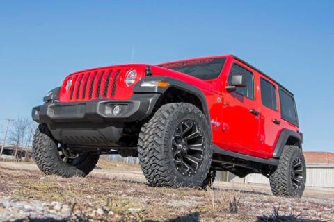 2.5 Inch Jeep Suspension Lift Kit 18-20 Wrangler JL 2/4 Door No Shocks Rough Country