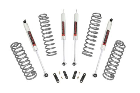 2.5 Inch Lift Kit Coils M1 Jeep Wrangler Unlimited 2WD/4WD (2007-2018) Rough Country
