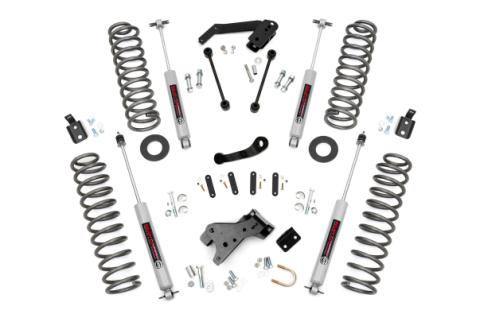 4 Inch Jeep Suspension Lift Kit Premium N3 Shocks 07-18 Wrangler JK Rough Country