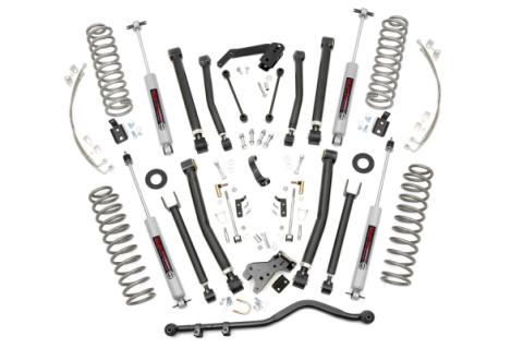 6 Inch Jeep X-Series Suspension Lift Kit 07-18 Wrangler JK Unlimited Rough Country