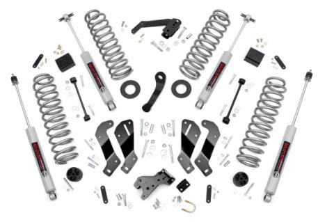 3.5 Inch Jeep Suspension Lift Kit Control Arm Drop 07-18 Wrangler JK Unlimited Rough Country