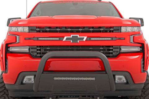 10-Inch Slimline Cree LED Light Bars Pair Black Series Rough Country