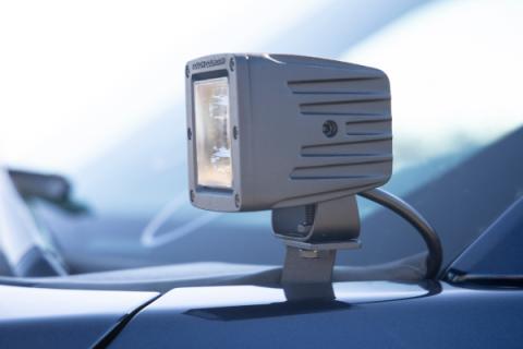 Ford 3-inch Wide Angle LED Lower Windshield Ditch Kit 15-21 Ford F-150 Rough Country